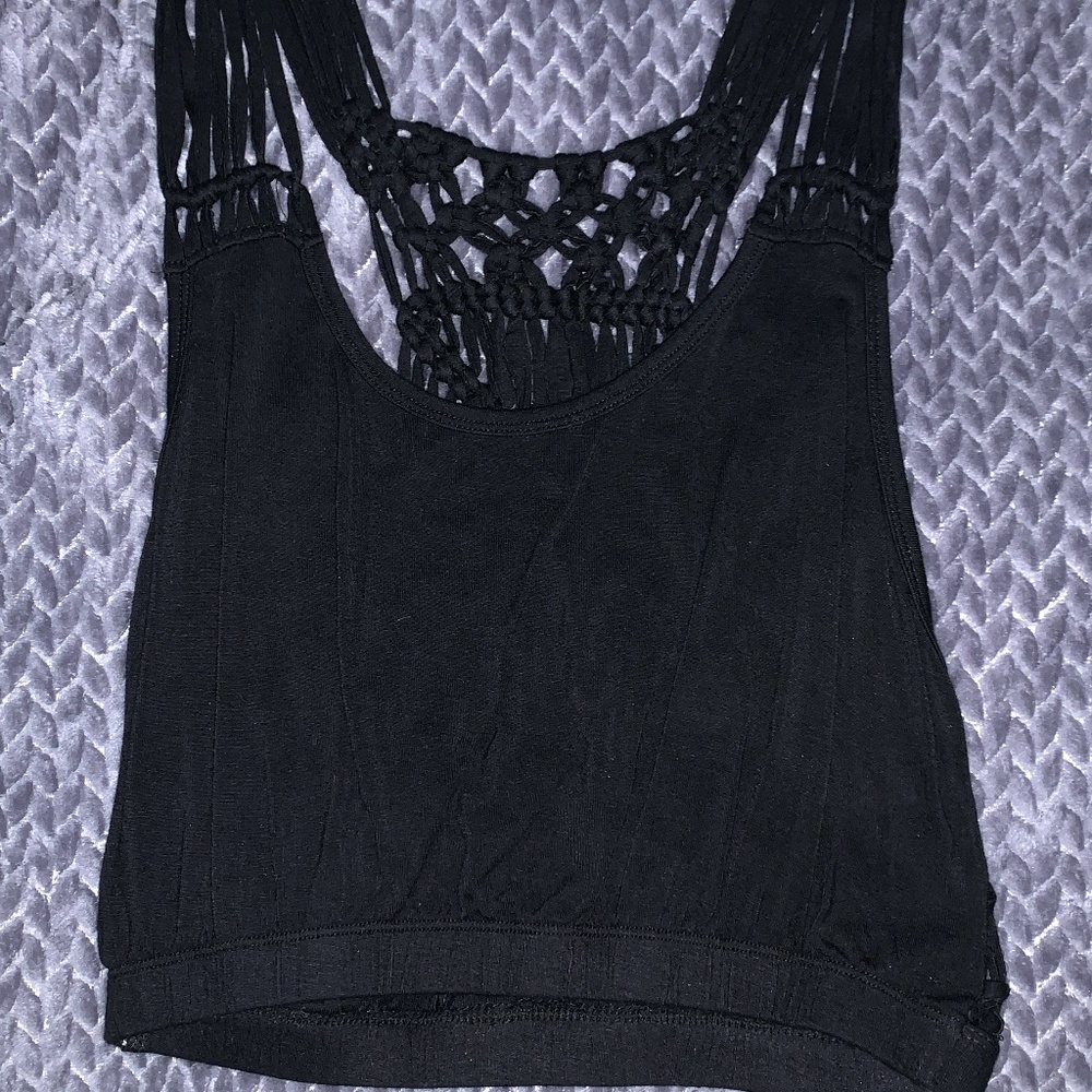 Wolven Crop Top Tank